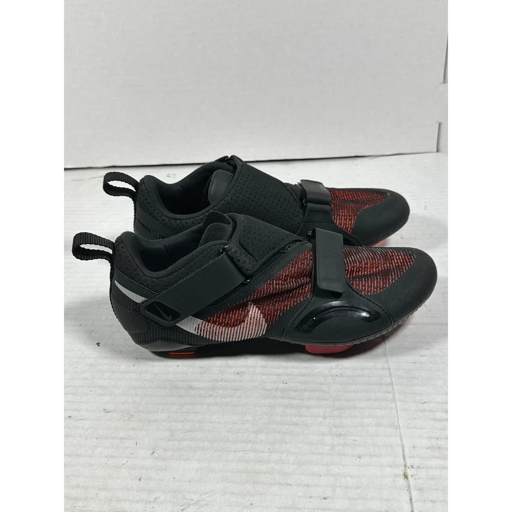 Nike SuperRep Cycle Black Chili Red Indoor Cycling Shoes CW2191-008 Mens Size 7